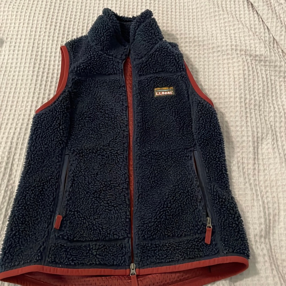 Women’s LL Bean Mountain Pile Fleece Vest